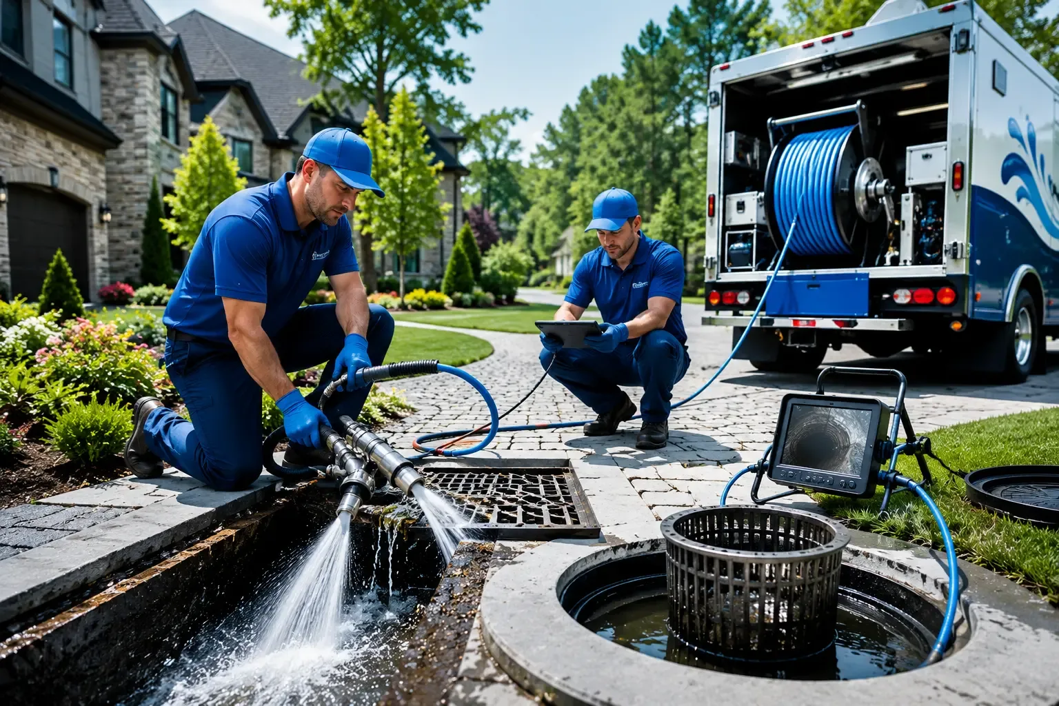 Local outdoor drain cleaning professionals in Honey Grove, TX