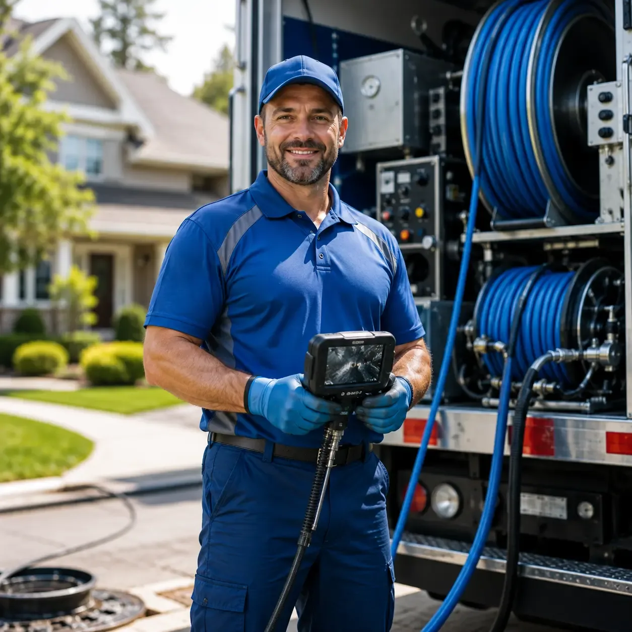 Local outdoor drain cleaning specialists in Honey Grove, TX